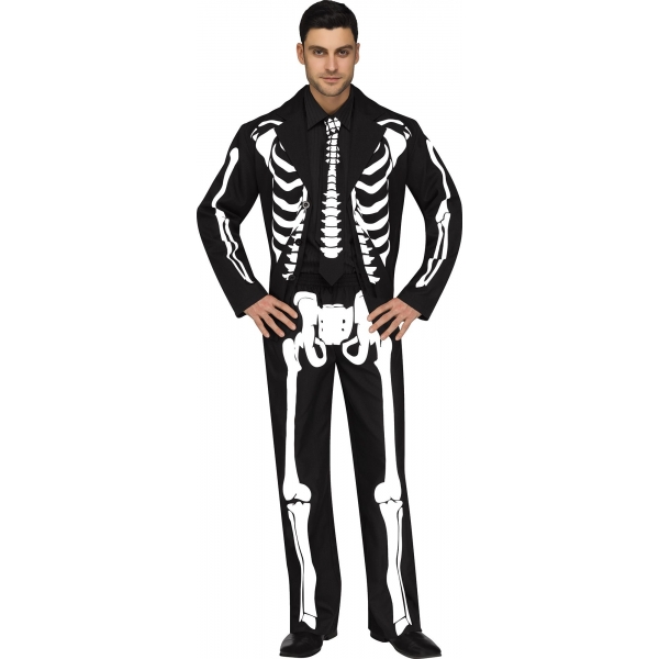 Skeleton Costume Skeleton Suit - Mens Halloween Costumes