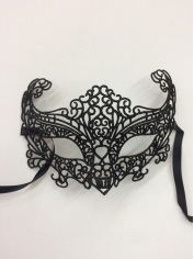 Black Glitter - Masquerade Masks