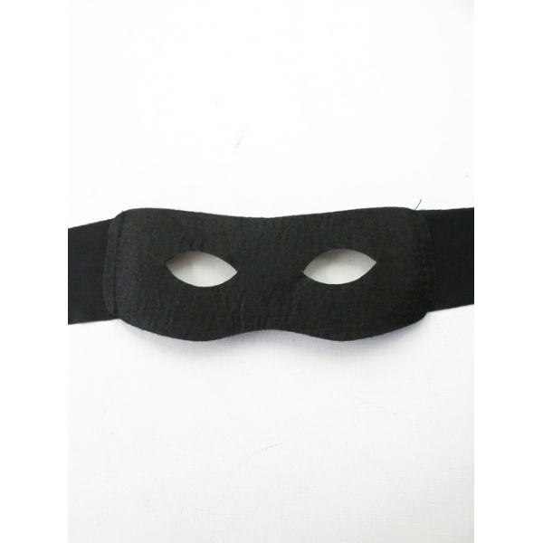 Black Zorro Eye Mask With Ties Masquerade Masks