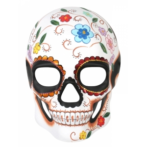 Day Of The Dead Mask Face Mask - Halloween Masks