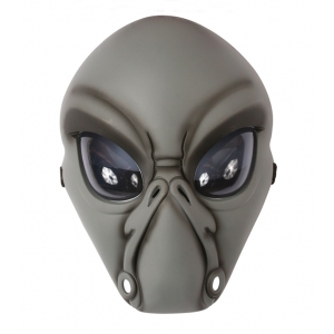 Grey Alien Mask - Space Costume Allien Costume Mask