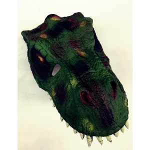 Green Dinosaur - Halloween Mask