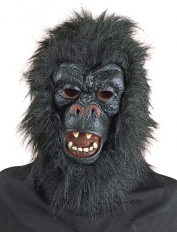 Gorilla Mask Black Animal Mask - Halloween Mask