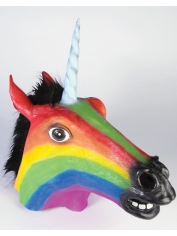 Rainbow Unicorn Mask - Animal Mask 