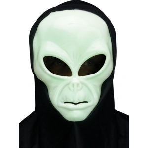 Area 51 Alien Mask Alien Costume Face Mask - Halloween Mask