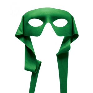Superhero Mask Green Eye Mask - Masquerade Masks 