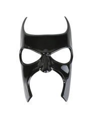 Glossy Black Face Mask