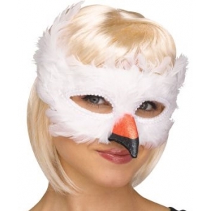 Swan Mask Bird Mask - Animal Mask Feathery Masks