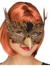 Owl Mask Bird Mask - Animal Mask Feathery Masks