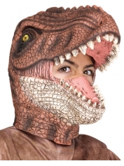 T-Rex Mask Brown Dinosaur Masks - Animal Masks