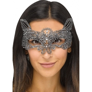 Cat Mask Gothic Lace Mask - Masquerade Masks