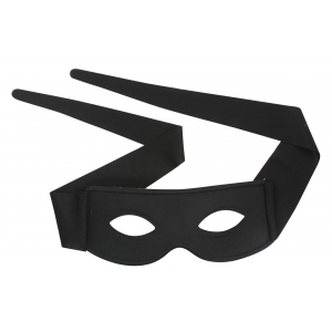 Black Zorro Mask Eye Mask Superhero Mask - Masquerade Masks 