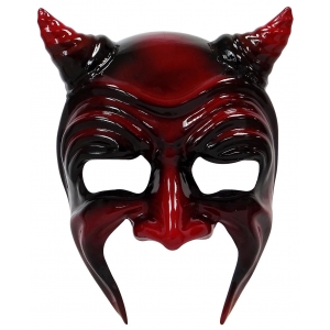 Red Evil Mask Demon Mask - Halloween Masks