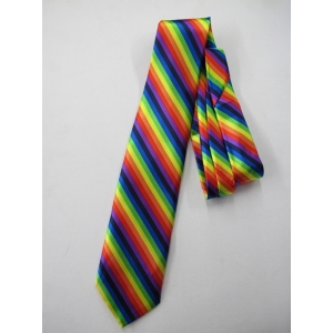 Rainbow Ties - Mardi Gras Accessories