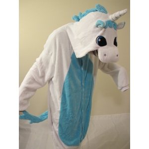 Blue Unicorn Onesie Unicorn Costume Animal Costume - Animal Onesies
