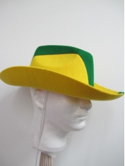 Green And Gold Cowboy Hat