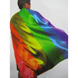 Rainbow Cape - Mardi Gras Costumes