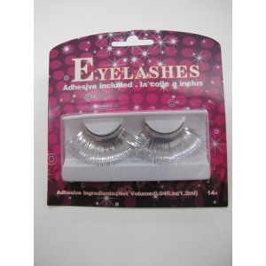 Silver Shining Eyelashes - Mardi Gras Costumes