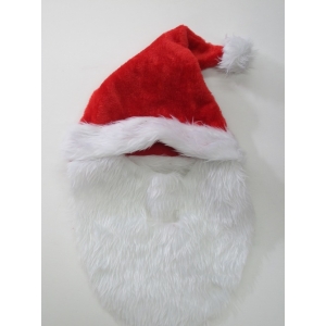 Santa Hat with Beards - Christmas Hats
