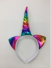 Rainbow Unicorn Headband - Mardi Gras Costumes