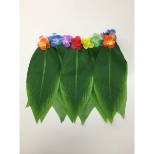 Short Green Leaves Skirt - Hawaiian Party Costumes