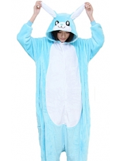 Blue Rabbit Onesie Rabbit Costume Animal Costume - Animal Onesies