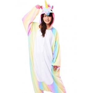 Rainbow Unicorn Onesie Unicorn Costume Animal Costume - Animal Onesies