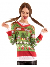 Christmas Sweater with Cats