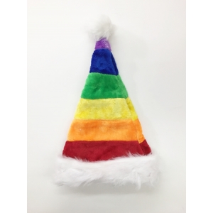 Rainbow Santa Hat - Christmas Hats