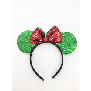 Green Mouse - Christmas Headband