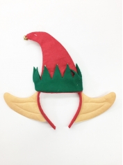 ELF Hat On Headband - Christmas Headbands