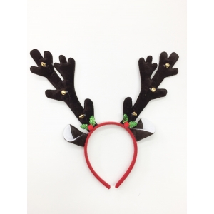 Dark Brown Reindeer Headband - Christmas Headbands