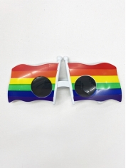 Rainbow Flag Novelty Sunglasses