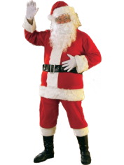 Classic Santa Suit - Christmas Santa Costumes