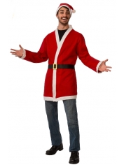 Santa Jacket - Adult Christmas Santa Costumes