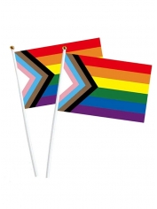 Small Pride Flag - Mardi Gras Rainbow Flags