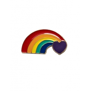 Rainbow Flag Badge - Mardi Gras Costumes