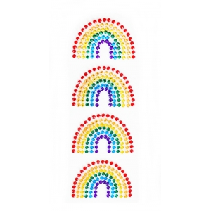Rainbow Diamante Stickers - Rainbow Stickers