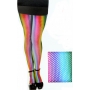 Rainbow Fishnet Stockings Gradient - Mardi Gras Costumes