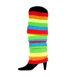 Rainbow Leg Warmers - Mardi Gras Costumes