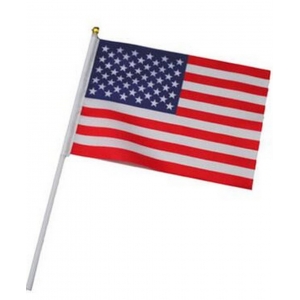 American Flag USA Flag on Stick - Country Flags