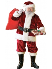 Deluxe Santa Suit - Mens Christmas Costume