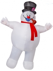 Inflatable Snowman Costume - Adult Inflatable Costumes