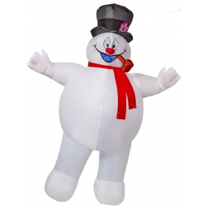 Inflatable Snowman Costume - Adult Inflatable Costumes