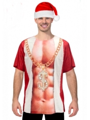 Christmas Santa Bling T-Shirt - Adult Christmas Costumes Christmas Santa Bling T-Shirt - Adult Christmas Costumes
