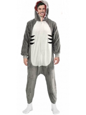 Grey Shark Onesie - Animal Onesies