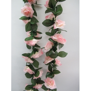 Artificial Rose Flower Vine - Pink