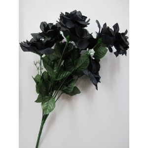 Black Rose - Artificial Flowers