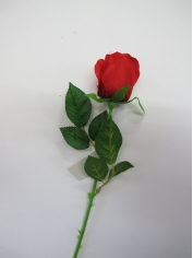 Single Red Rose - Artificial Flowers