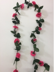 Artificial Rose Flower Vine - Pink